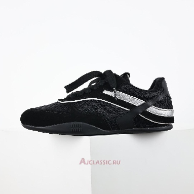 Buy Miu Miu Gymnasium Sneaker Black Silver Black 5E428E_71L_F001Z_F_A005-2 Quality Reps Replicas Shoes
