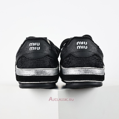 Buy Miu Miu Gymnasium Sneaker Black Silver Black 5E428E_71L_F001Z_F_A005-2 Quality Reps Replicas Shoes
