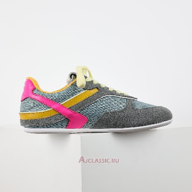 Buy Miu Miu Gymnasium Sneaker Anise Fuchsia Blue 5E428E_71L_F03TC_F_A005-2 Quality Reps Replicas Shoes