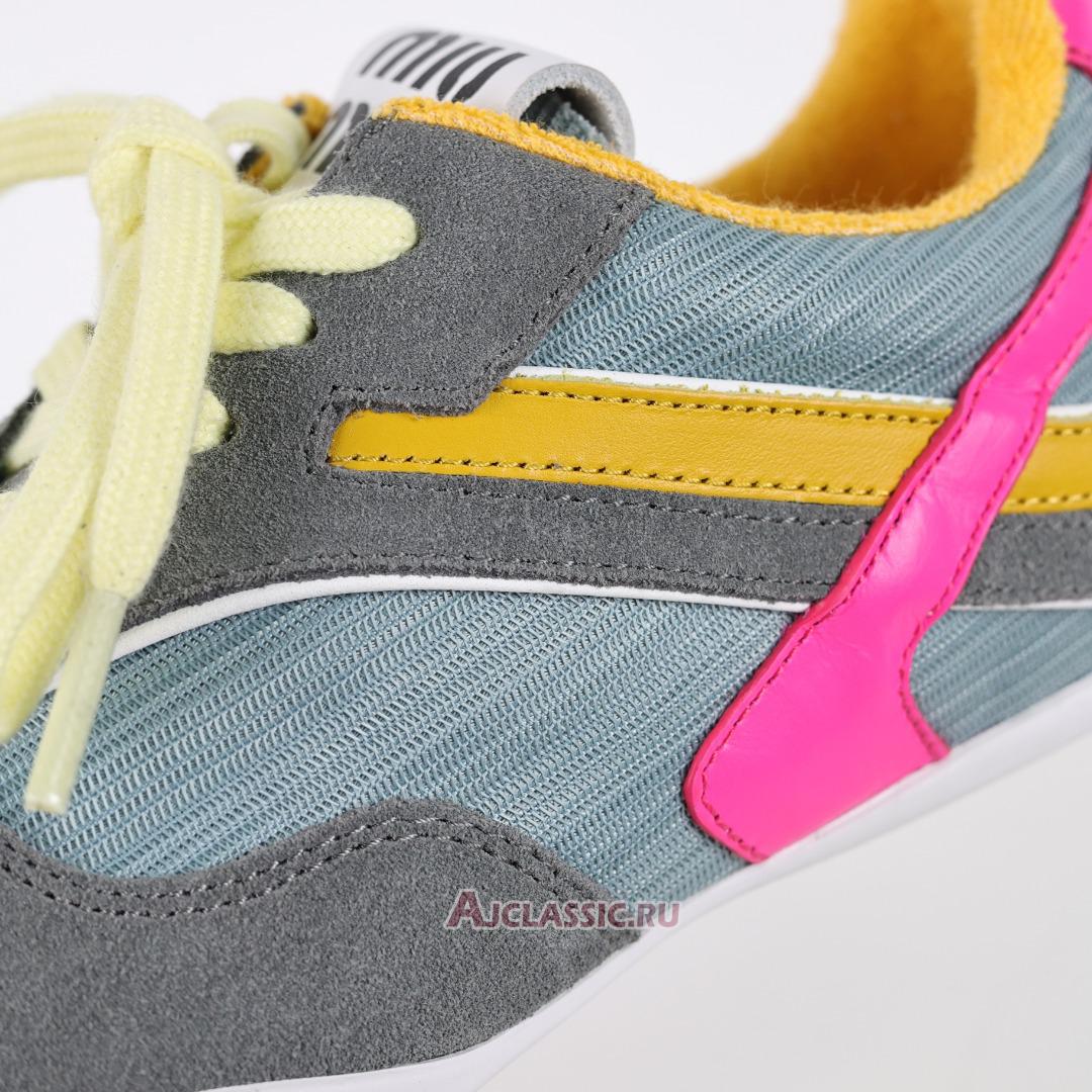 New Miu Miu Gymnasium Sneaker "Anise Fuchsia" 5E428E_71L_F03TC_F_A005-2 Shoes