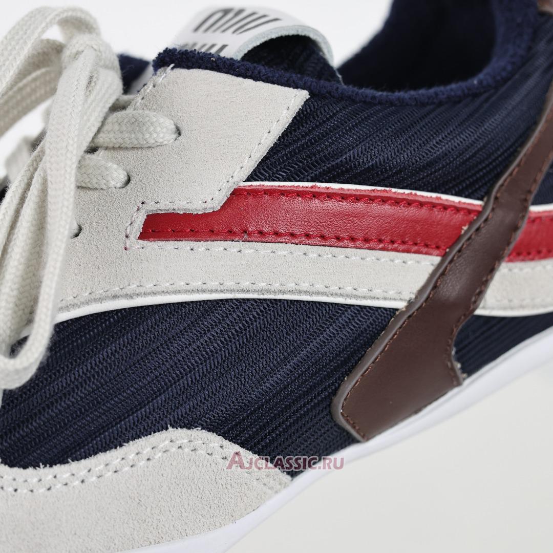 New Miu Miu Gymnasium Sneaker "Baltic Blue Amaranth" 5E428E_71L_F001Z_F_A005 Shoes