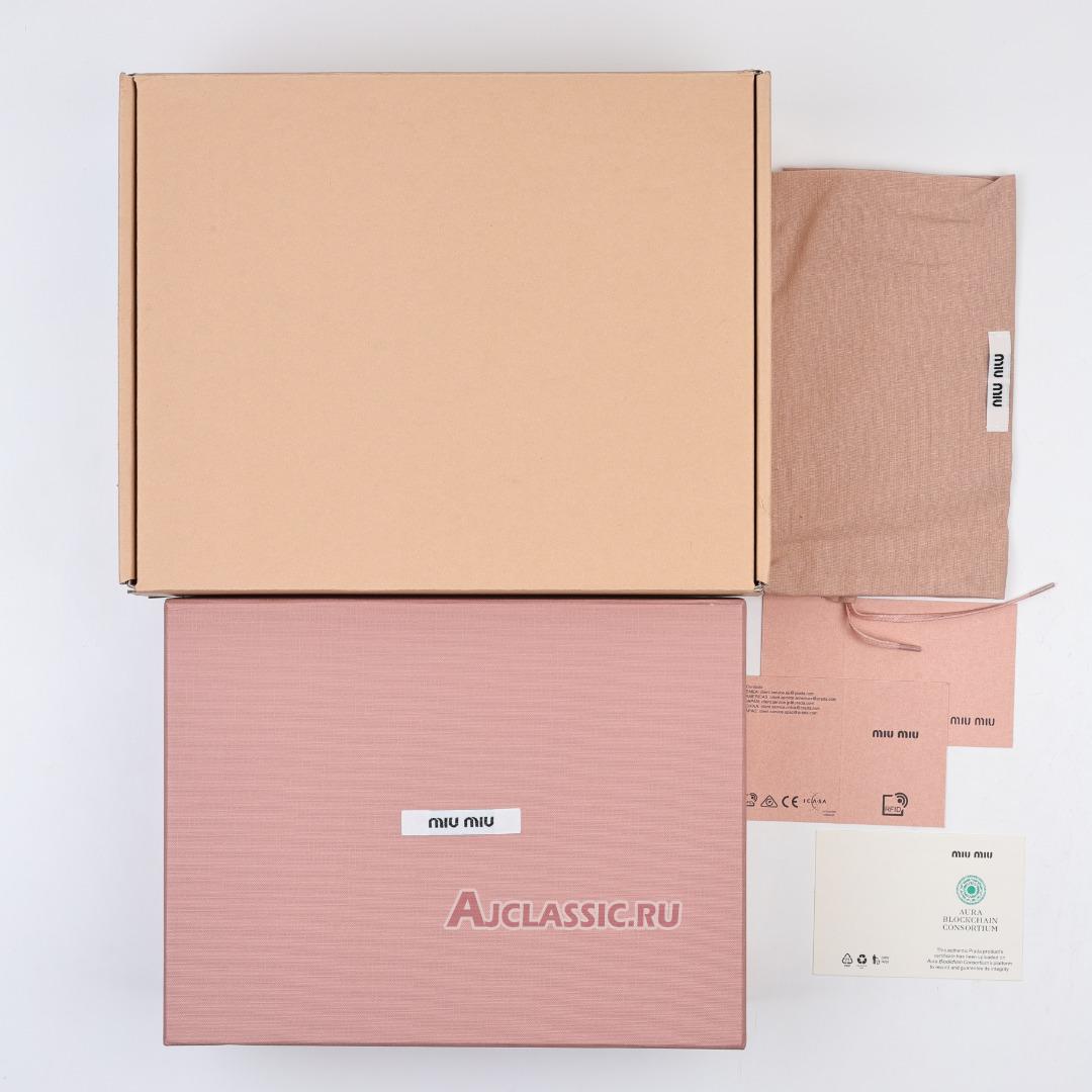 New Miu Miu Gymnasium Sneaker "Baltic Blue Amaranth" 5E428E_71L_F001Z_F_A005 Shoes