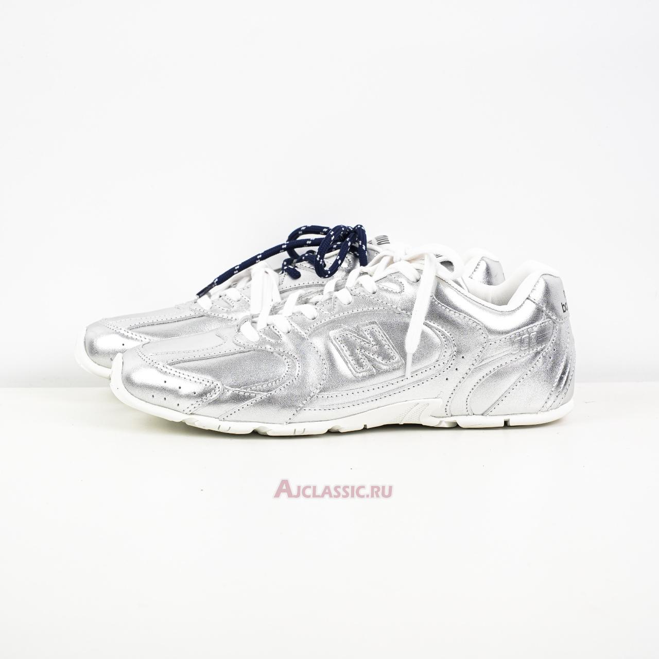 New New Balance x Miu Miu 530 SL Leather "Silver" 5E165E_3L90_F0118_F_BD05-2 Shoes