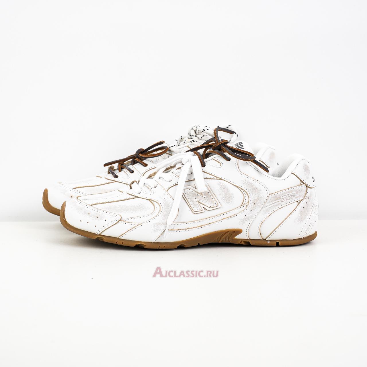 New New Balance x Miu Miu 530 SL Leather Sneaker "White Gum" 5E165E_3F33_F0009_F_D005 Shoes