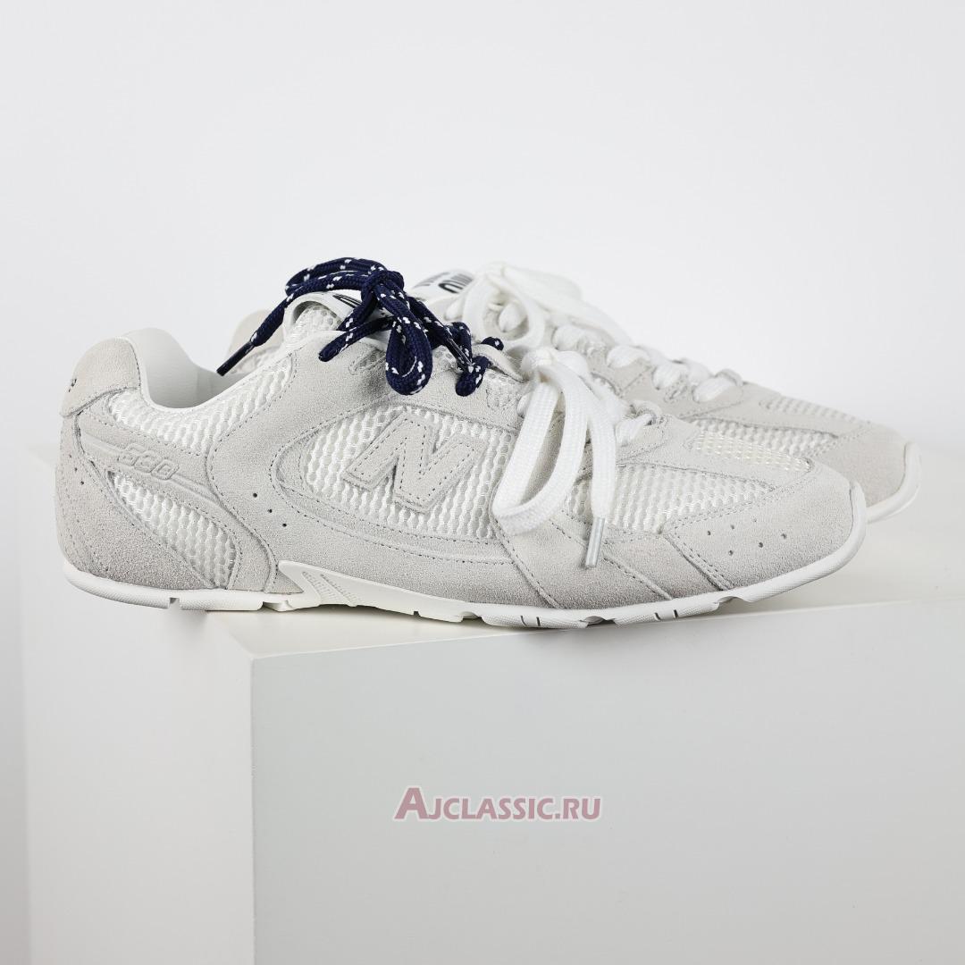 New New Balance x Miu Miu 530 SL Suede Mesh "White" 5E165E-3D8C-F0009-F-BD05 Shoes