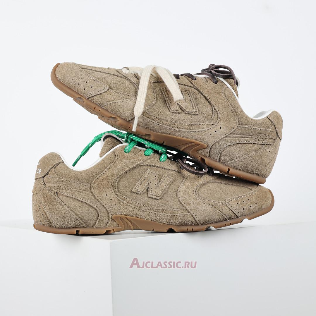 New New Balance x Miu Miu 530 SL Suede "Ecru" 5E165E-Z5O-F0379-F-D005 Shoes