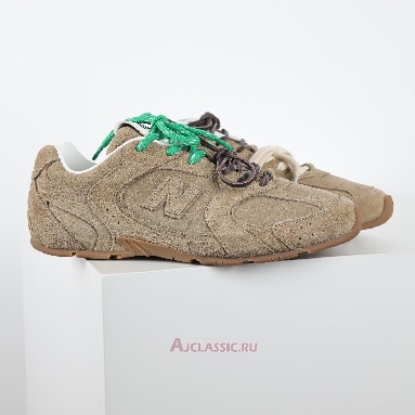 Buy New Balance x Miu Miu 530 SL Suede Ecru Khaki 5E165E-Z5O-F0379-F-D005 Quality Reps Replicas Shoes