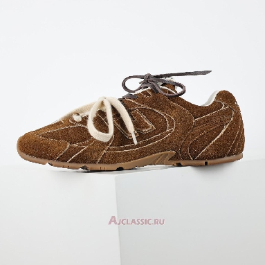 Buy New Balance x Miu Miu 530 SL Suede Cinnamon Brown 5E165E-Z5O-F0401-F-D005 Quality Reps Replicas Shoes