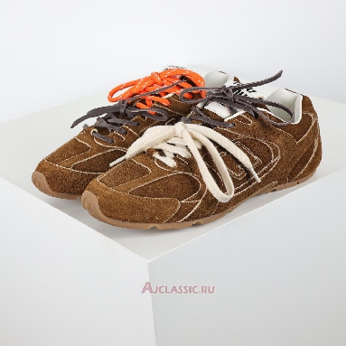 Buy New Balance x Miu Miu 530 SL Suede Cinnamon Brown 5E165E-Z5O-F0401-F-D005 Quality Reps Replicas Shoes