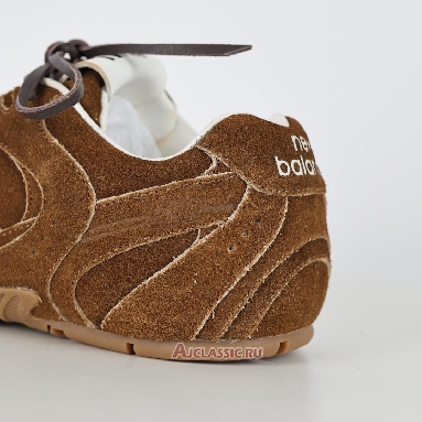Buy New Balance x Miu Miu 530 SL Suede Cinnamon Brown 5E165E-Z5O-F0401-F-D005 Quality Reps Replicas Shoes