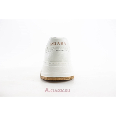Buy Prada Downtown Leather Sneaker White Gum White 1E792M_3LQB_F0009_F_050-2 Quality Reps Replicas Shoes