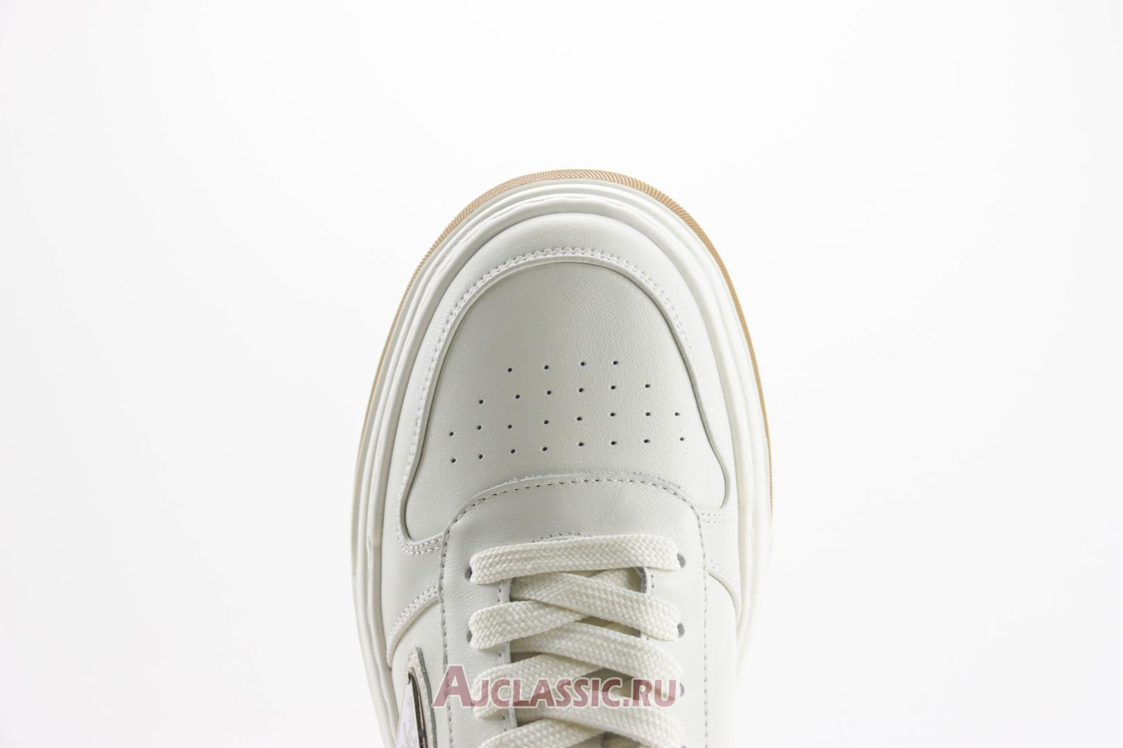 New Prada Downtown Leather Sneaker "White Gum" 1E792M_3LQB_F0009_F_050-2 Shoes