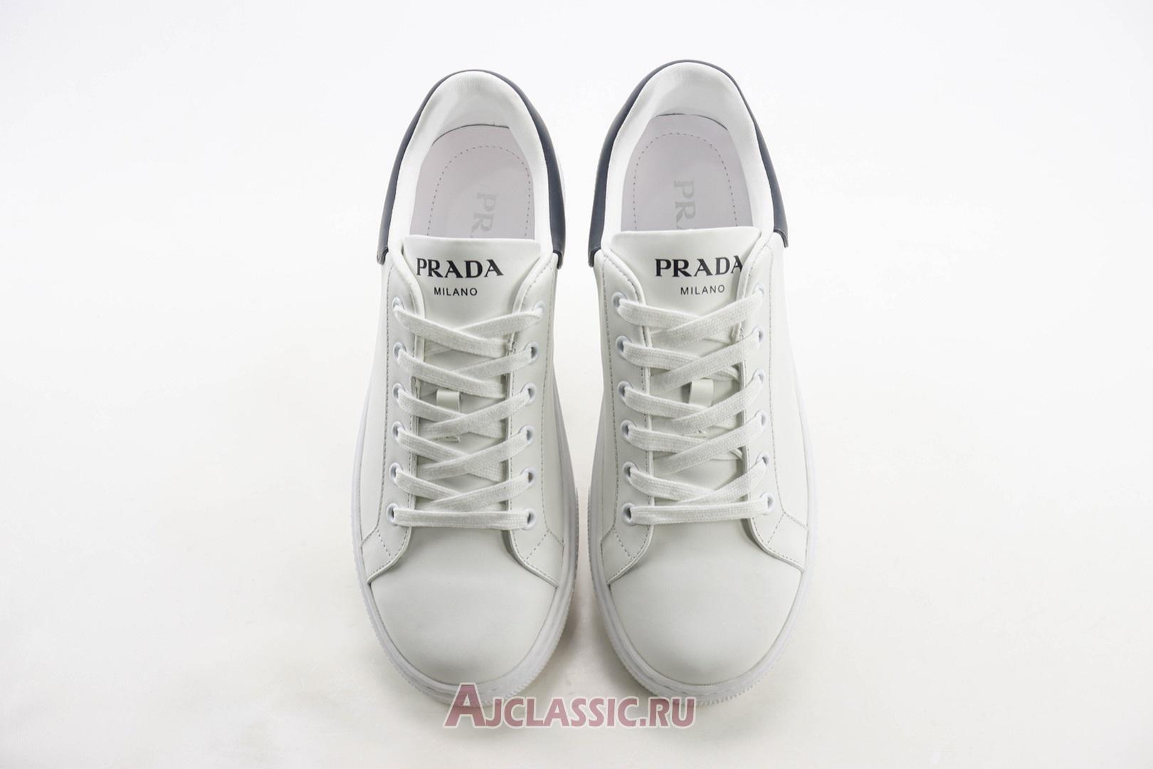 New Prada Leather Platform "White Black" 2EG361_3O8X_F0964 Shoes