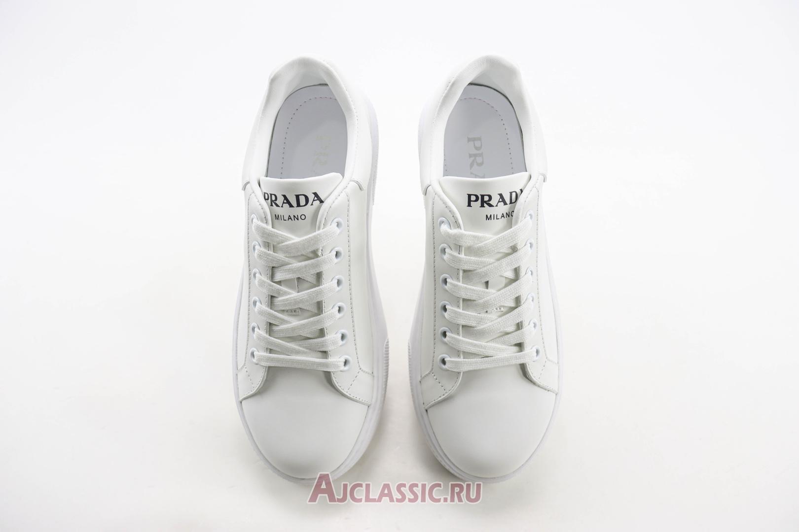 New Prada Leather Platform "White" 2EG361_3O8X_F0964-2 Shoes