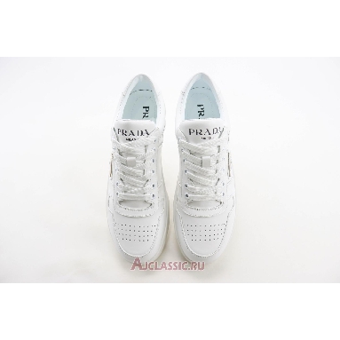 Buy Prada Downtown Leather Sneaker White White 2EE364_069_F0009 Quality Reps Replicas Shoes