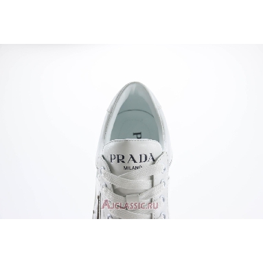 Buy Prada Downtown Leather Sneaker White White 2EE364_069_F0009 Quality Reps Replicas Shoes