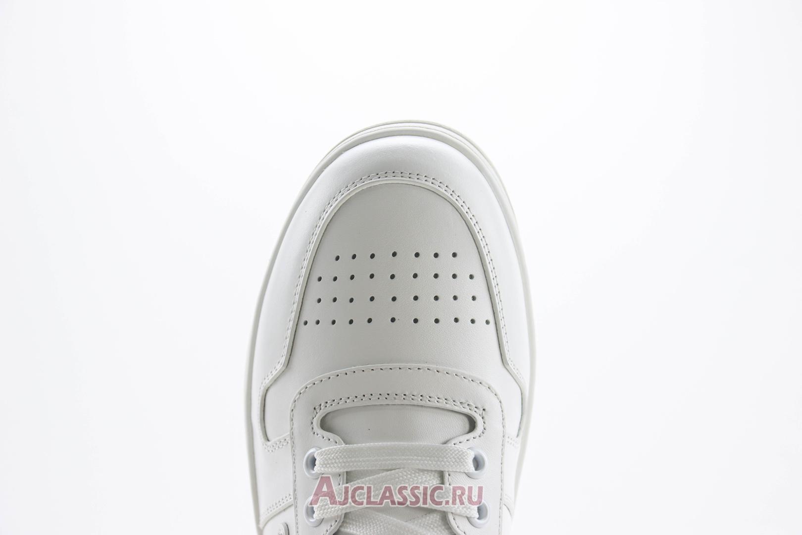 New Prada Downtown Leather Sneaker "White" 2EE364_069_F0009 Shoes