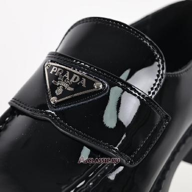 Buy Prada Patent Leather Loafer Black Black 2DE127_069_F0002 Quality Reps Replicas Shoes