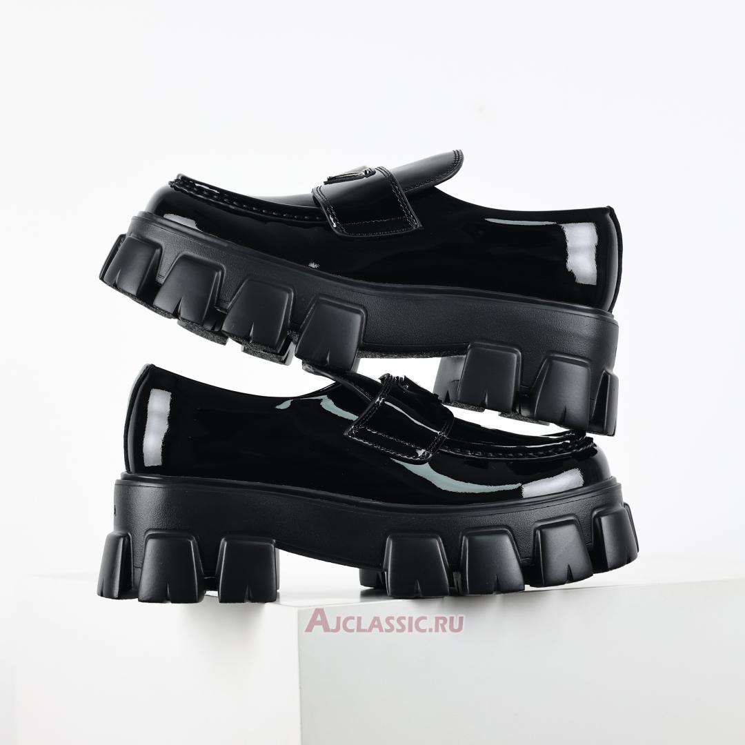 New Prada Monolith Patent Leather Loafers "Black" 1D649M_069_F0002_F_G055 Shoes