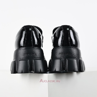 Buy Prada Monolith Patent Leather Loafers Black Black 1D649M_069_F0002_F_G055 Quality Reps Replicas Shoes