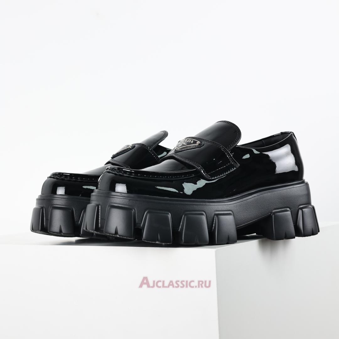 New Prada Monolith Patent Leather Loafers "Black" 1D649M_069_F0002_F_G055 Shoes