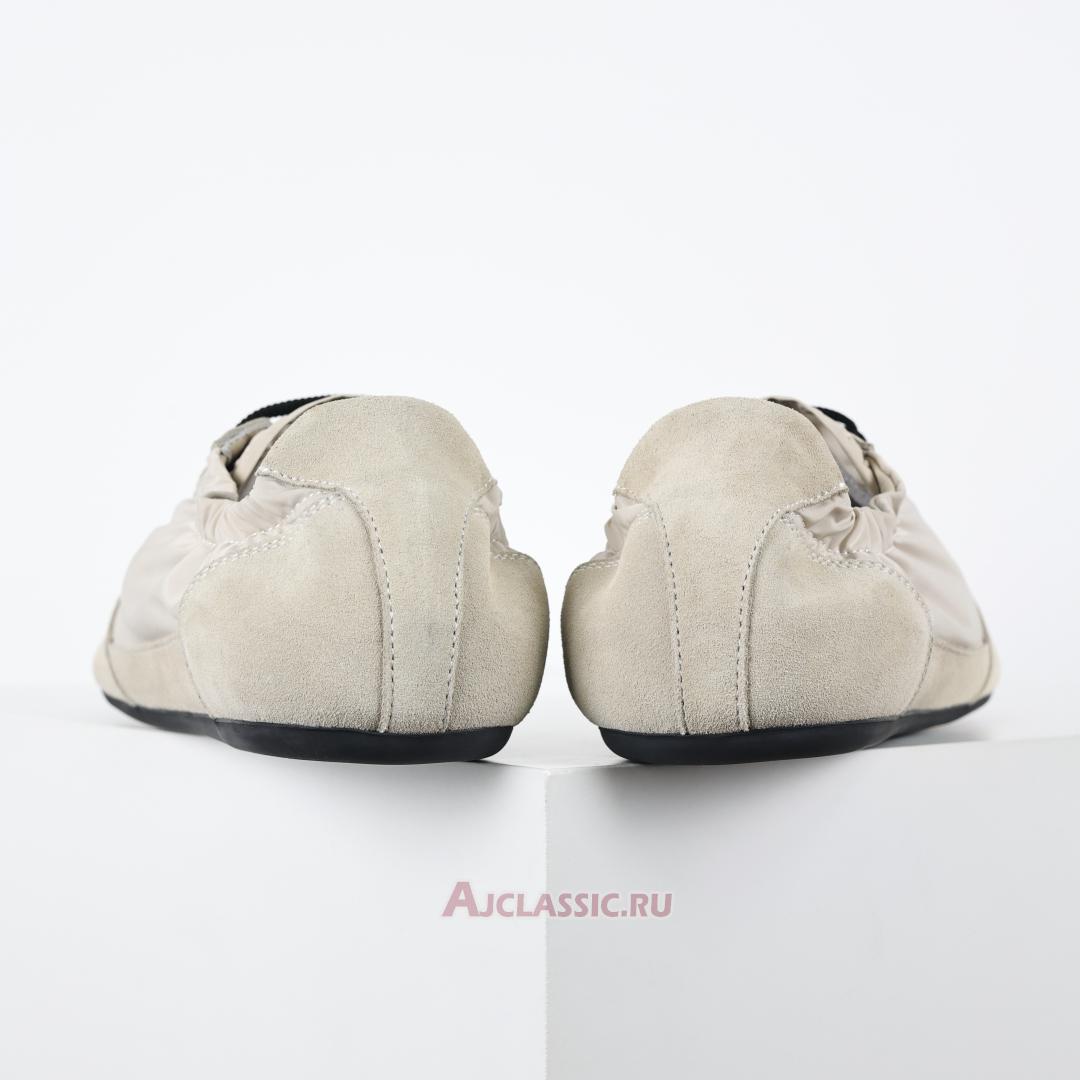 New Prada Collapse Re-Nylon and Suede Sneakers "Ivory" 1E959N_D7C_F0304_F_005 Shoes