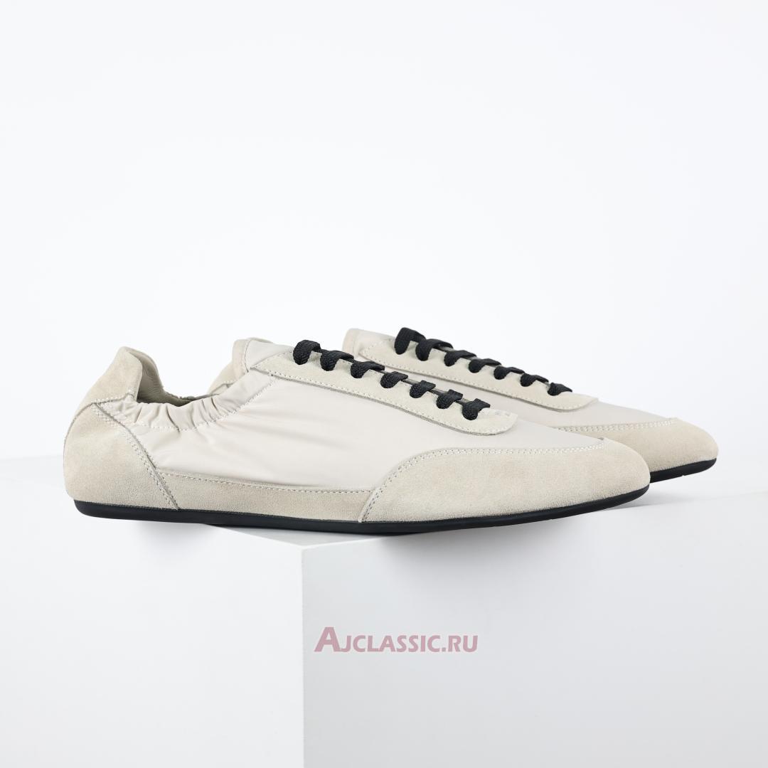New Prada Collapse Re-Nylon and Suede Sneakers "Ivory" 1E959N_D7C_F0304_F_005 Shoes