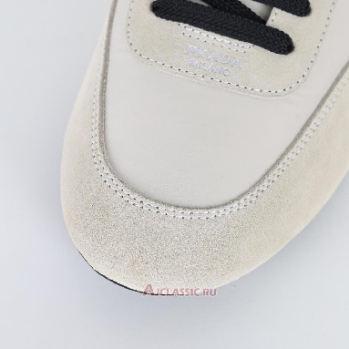 Buy Prada Collapse Re-Nylon and Suede Sneakers Ivory Beige 1E959N_D7C_F0304_F_005 Quality Reps Replicas Shoes