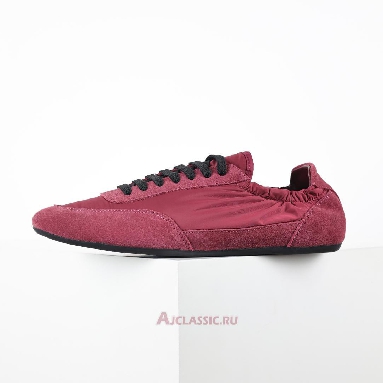 Buy Prada Collapse Re-Nylon and Suede Sneakers Burgundy Red 1E959N_D7C_F0007_F_005-2 Quality Reps Replicas Shoes