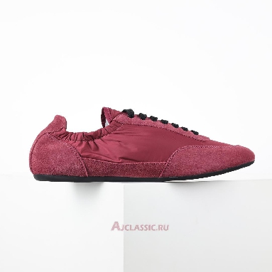 Buy Prada Collapse Re-Nylon and Suede Sneakers Burgundy Red 1E959N_D7C_F0007_F_005-2 Quality Reps Replicas Shoes