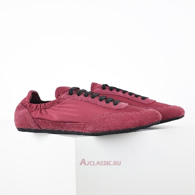 Buy Prada Collapse Re-Nylon and Suede Sneakers Burgundy Red 1E959N_D7C_F0007_F_005-2 Quality Reps Replicas Shoes