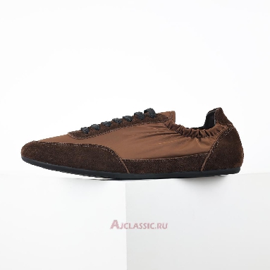 Buy Prada Collapse Re-Nylon and Suede Sneakers Brown Brown 1E959N_D7C_F0BW5_F_005 Quality Reps Replicas Shoes