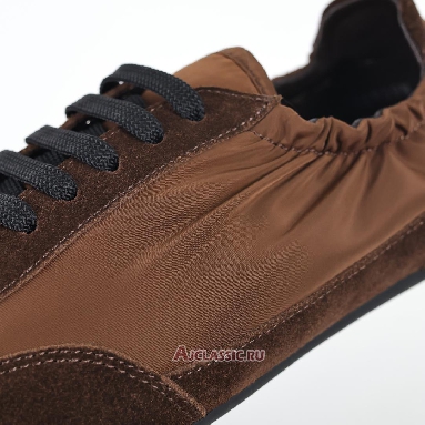 Buy Prada Collapse Re-Nylon and Suede Sneakers Brown Brown 1E959N_D7C_F0BW5_F_005 Quality Reps Replicas Shoes