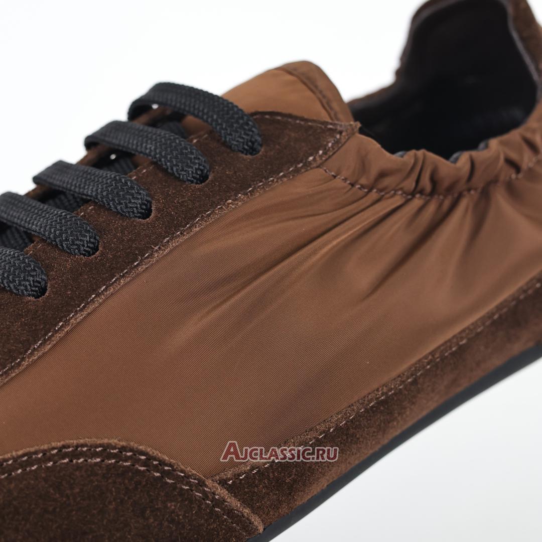 New Prada Collapse Re-Nylon and Suede Sneakers "Brown" 1E959N_D7C_F0BW5_F_005 Shoes