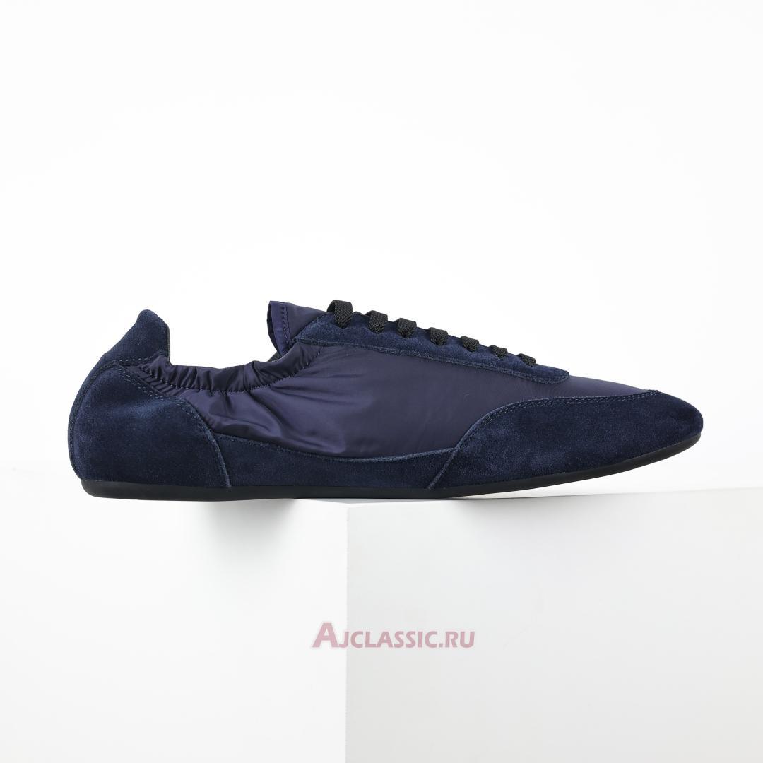 New Prada Collapse Re-Nylon and Suede Sneakers "Navy" 1E959N_D7C_F0008_F_005 Shoes