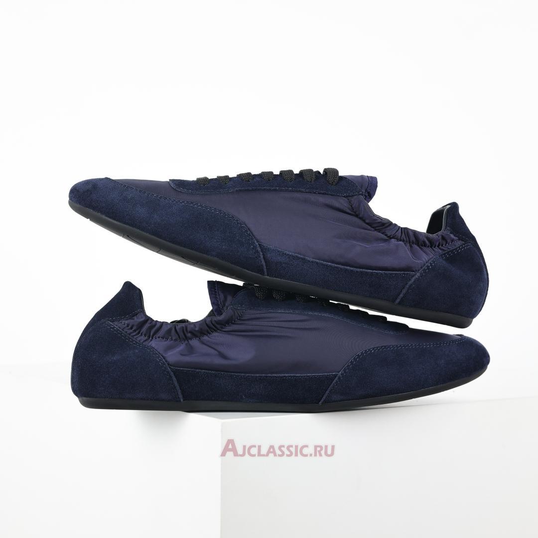 New Prada Collapse Re-Nylon and Suede Sneakers "Navy" 1E959N_D7C_F0008_F_005 Shoes