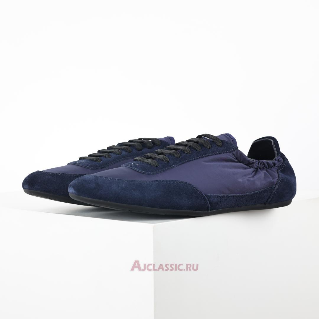 New Prada Collapse Re-Nylon and Suede Sneakers "Navy" 1E959N_D7C_F0008_F_005 Shoes