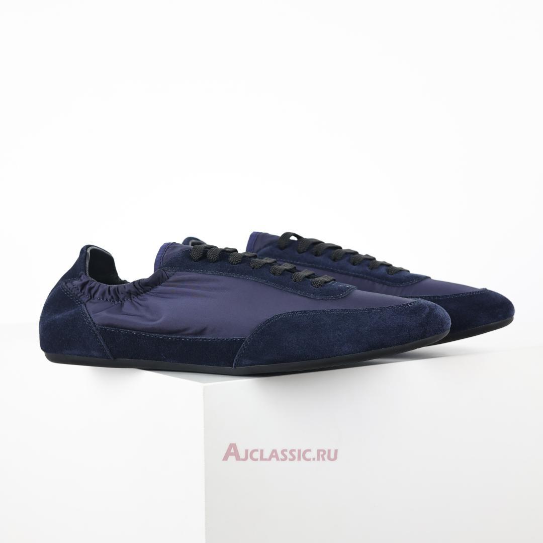 New Prada Collapse Re-Nylon and Suede Sneakers "Navy" 1E959N_D7C_F0008_F_005 Shoes