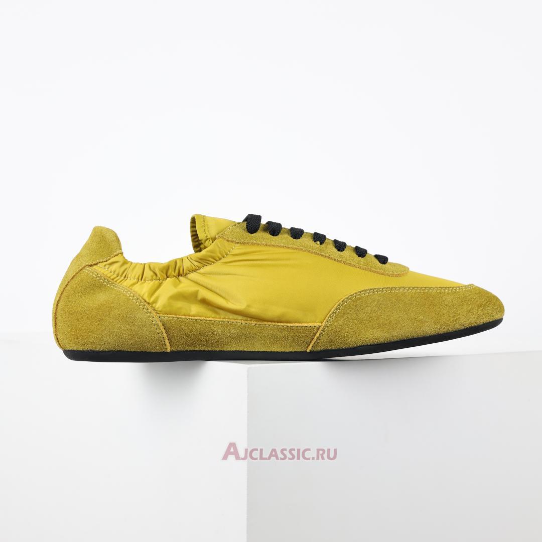 New Prada Collapse Re-Nylon and Suede Sneakers "Yellow" 2EG479_D7C_F0388_F_G001 Shoes