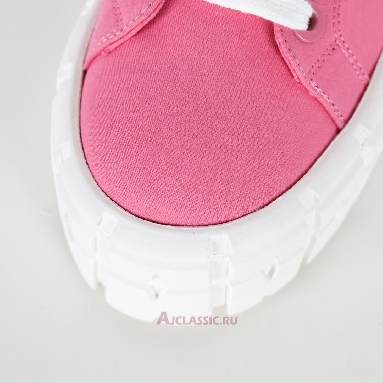 Buy Prada Gabardine Wheel Platform Sneakers Pink Pink 1E260M_3LFX_F0E18-2 Quality Reps Replicas Shoes
