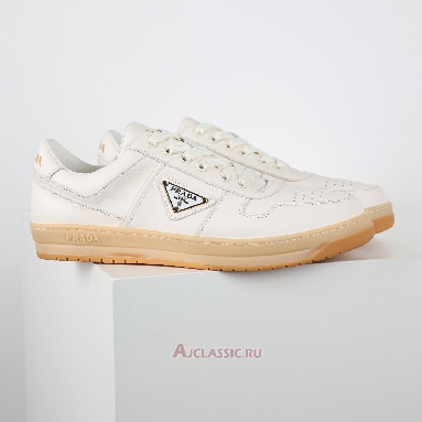 Buy Prada Downtown Nappa Leather Sneakers Ivory Cream 1E792M_038_F0304_F_DD30 Quality Reps Replicas Shoes
