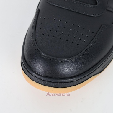 Buy Prada Downtown Leather Sneakers Black Gold Black 2EE364_038_F0633 Quality Reps Replicas Shoes