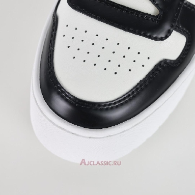 Buy Prada Downtown Bold Leather Sneakers White Black Black 1E946M_3LJ6_F0964-2 Quality Reps Replicas Shoes