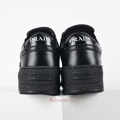 Buy Prada Downtown Bold Leather Sneakers Black Black 1E792M_3LPF_F0002_F_050 Quality Reps Replicas Shoes