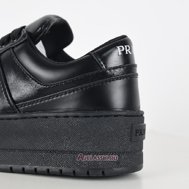 Buy Prada Downtown Bold Leather Sneakers Black Black 1E792M_3LPF_F0002_F_050 Quality Reps Replicas Shoes
