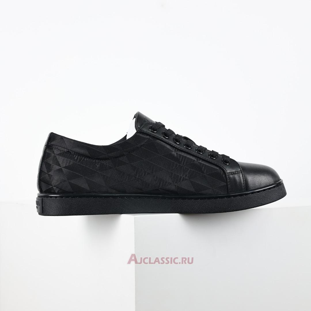 New Prada Re-Nylon Sneakers "Black Symbole Motif Pattern" 2EE376_3LNW_F0002 Shoes