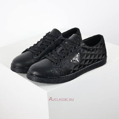 Buy Prada Re-Nylon Sneakers Black Symbole Motif Pattern Black 2EE376_3LNW_F0002 Quality Reps Replicas Shoes