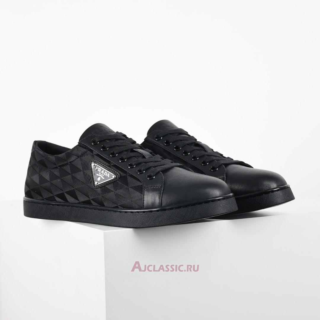 New Prada Re-Nylon Sneakers "Black Symbole Motif Pattern" 2EE376_3LNW_F0002 Shoes