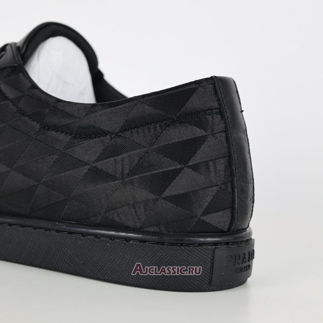 New Prada Re-Nylon Sneakers "Black Symbole Motif Pattern" 2EE376_3LNW_F0002 Shoes