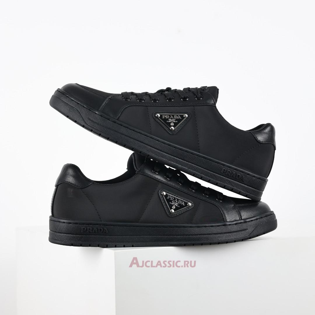 New Prada Downtown Re-Nylon Sneakers "Black" 2EE395_3ABU_F0002 Shoes